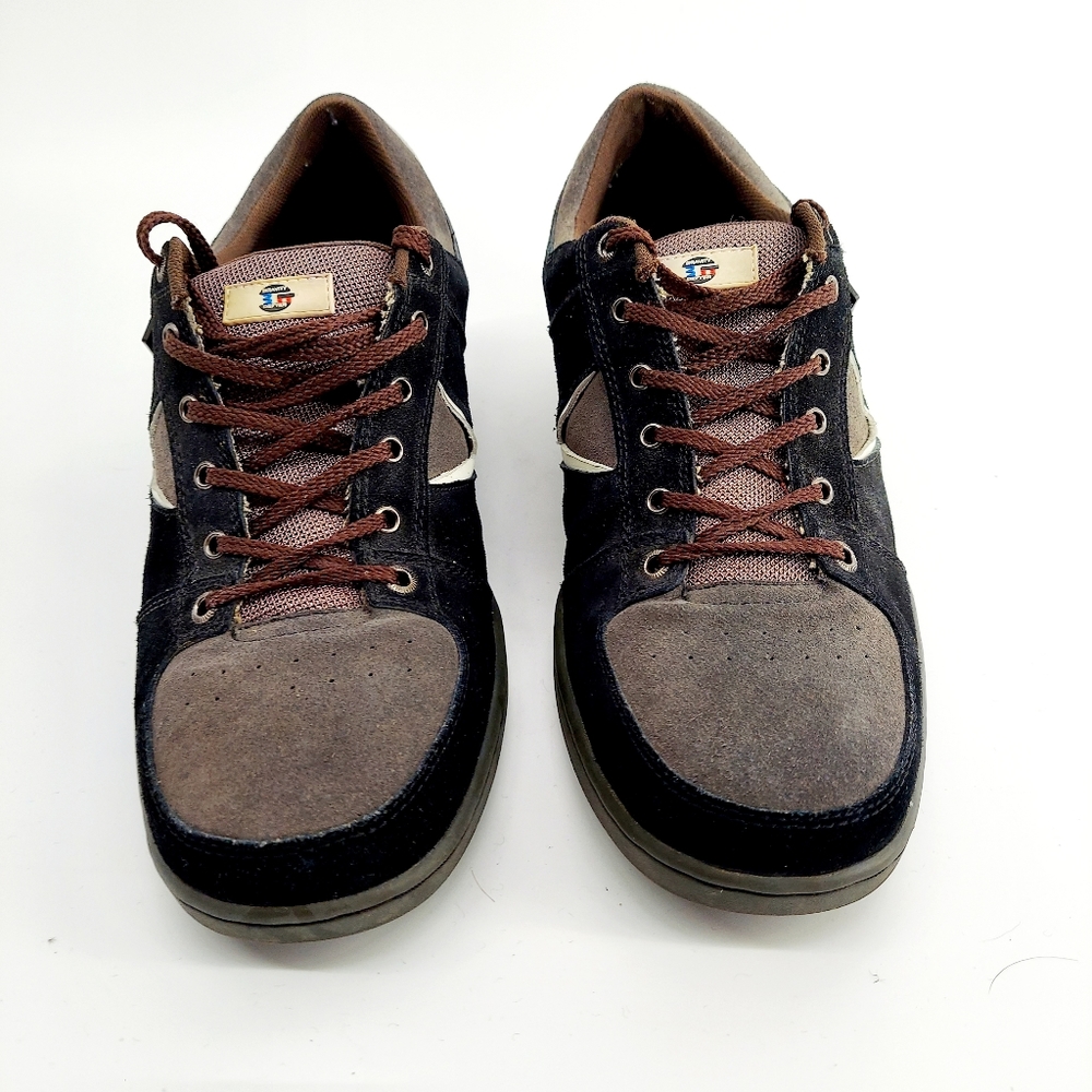 Gravity Defyer Black White Suede Sneakers 11.5 - Picture 3 of 14